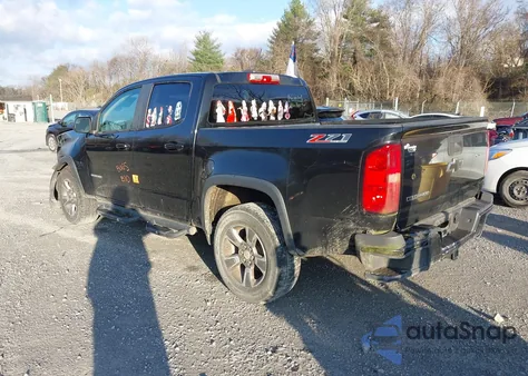 2015 Chevrolet Colorado Z71 from USA, damaged, VIN 1GCGTCE38F1257520